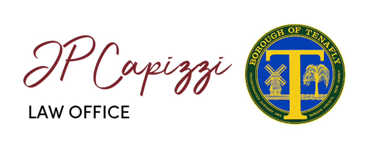 JP Capizzi Logo and The Borough of Tenafly Logo